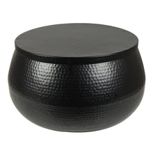 Member's Mark Hammered Metal Black Coffee Table with Hidden Storage