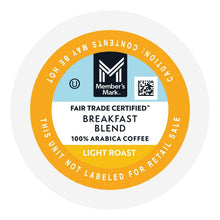 Member's Mark Light Roast Coffee Pods, Breakfast Blend, 100 ct.