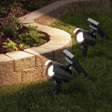 Member_sMarkMatteBlackLEDSolarSpotLights_2-pack3 - USA Mega Market