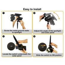 Member_sMarkMatteBlackLEDSolarSpotLights_2-pack4 - USA Mega Market