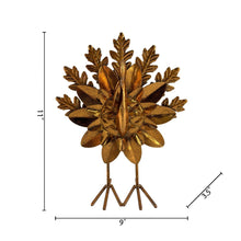 Decoración de pavo de metal Member's Mark, juego de 3 