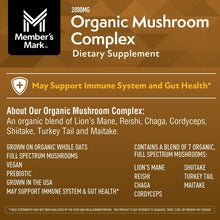 Member’s Mark Organic Mushroom Complex Capsules, 240 ct.