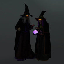 Member_sMarkPre-LitAnimatedCrystalBallWitches_Setof21 - Brands For Less USA