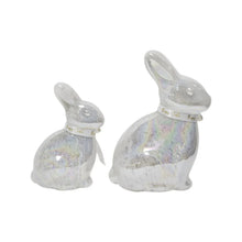 Member's Mark Pre-Lit Glass Bunny Décor, Set of 2