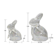 Member's Mark Pre-Lit Glass Bunny Décor, Set of 2