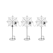 Member's Mark Pre-Lit Spiderweb Lawn Stakes, Set of 3