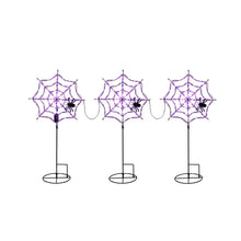 Member's Mark Pre-Lit Spiderweb Lawn Stakes, Set of 3