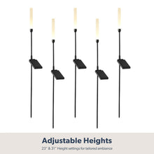 Member's Mark Reed LED Solar Landscape Accent Lights, 5-Pack