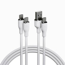 Member's Mark Silicone USB-C Cable Set, 2pack(3' USB-A to USB-C & 6' USB-C to USB-C)