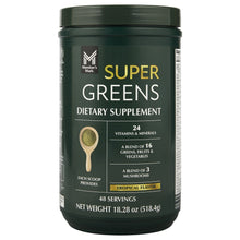 Polvo de superalimentos verdes Member's Mark, sabor tropical, 18.28 onzas, 48 ​​porciones 