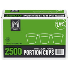 Member's Mark Translucent Portion Cups 2 fl. oz., 2500 ct.