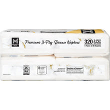 Member_sMarkUltraPremium3-PlyWhiteDinnerNapkins_4pks._80napkinspk. - USA Mega Market