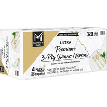 Member_sMarkUltraPremium3-PlyWhiteDinnerNapkins_4pks._80napkinspk1 - USA Mega Market