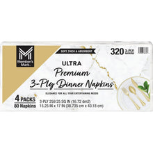 Member_sMarkUltraPremium3-PlyWhiteDinnerNapkins_4pks._80napkinspk6 - USA Mega Market