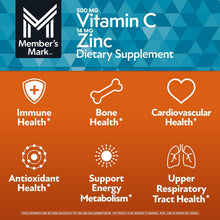 Member's Mark Vitamin C with Zinc Capsules, 400 ct.