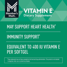 Member_sMarkVitaminESoftgels_180mg_500ct.2 - USA Mega Market