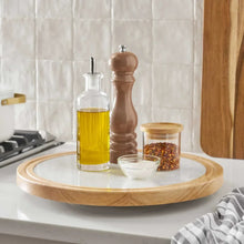Member's Mark Wood & Marble Lazy Susan