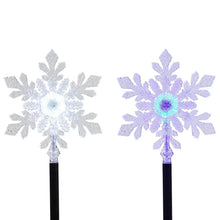Member's Mark 5ct Snowflake Pathway LED Lights, 9' Lighted Length