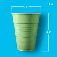 Member's Mark Premium Quality Green Cups, 18 fl. oz., 160ct.