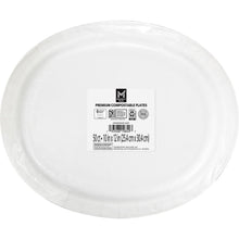 Member's Mark Summer Oval Paper Plates, 10" x 12", 50 ct.