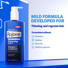 Men's Rogaine Hair Thickening 2 in 1 Shampoo & Conditioner, 8.4 fl. oz