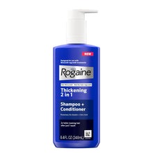 Men's Rogaine Hair Thickening 2 in 1 Shampoo & Conditioner, 8.4 fl. oz