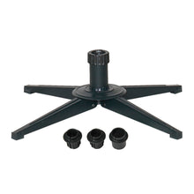 Metal Artificial Christmas Tree Stand up to 7.5 ft Tall and 1.5" in Diameter, Green, by Holiday Time