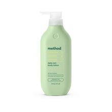 Method Body Lotion, Daily Zen, Cucumber, Seaweed + Green Tea notes, 24 Hours of Moisture, 14 oz