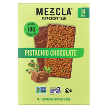 MezclaPuff-CrispyBar_PistachioChocolate_1.4oz_14-count - USA Mega Market