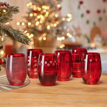 MikasaCheersStemlessRubyWineGlasses-Setof65-_1 - USA Mega Market
