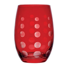 Mikasa Cheers Stemless Ruby Wine Glasses, Set of 6