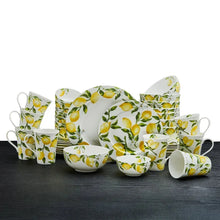 MikasaLemons40-pieceDinnerwareSet - USA Mega Market
