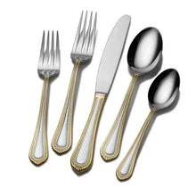 MikasaRegentBeadGold1810StainlessSteel65-pieceFlatwareSet1 - USA Mega Market