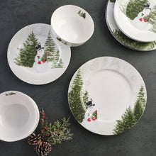 Mikasa Snowman Winter Dinnerware Set, 12-piece