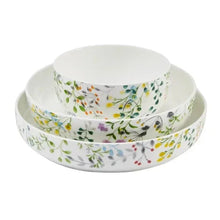 MikasaTivoliGardenBoneChina9-pieceBowlSet2 - USA Mega Market