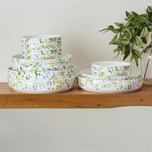 MikasaTivoliGardenBoneChina9-pieceBowlSet - USA Mega Market