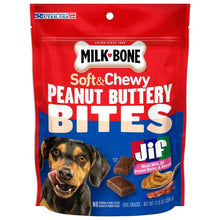 MilkBonePeanutButteryBitesSoftDogTreatsWithRealPeanutButter-Bacon-11-8ozBag-_1 - USA Mega Market