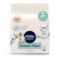 Millie Moon Sensitive Wipes, 216 Count