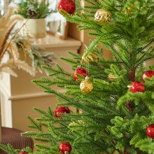 MiluhomeGoldRedChristmasOrnamentsShatterproofGlitter2-_4 - USA Mega Market