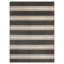 MineralSpringsOutdoorAreaRugHuntingtonStripe-Black-Ivory-_5 - USA Mega Market