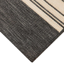 MineralSpringsOutdoorAreaRugHuntingtonStripe-Black-Ivory2-_3 - USA Mega Market