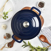 Mingle & Co 7-qt. Enameled Cast Iron Dutch Oven