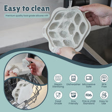 Minie Joo Baby Fruit Feeder, Adjustable Bib, and Breastmilk Popsicle Molds for Teething Relief-3 Pacifier Sizes