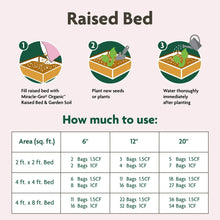 Miracle-Gro Organic Raised Bed & Garden Soil, 1.5 Cubic Feet