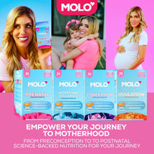 Molo Hormonal Balance Supplement Drink Mix, Mood Support and Cycle Regulation, Sweet Orange, 30 pack