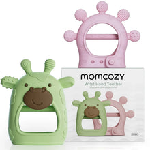 Momcozy-Silicone-Baby-Teether-Diver-and-Giraffe-Teething-Toys-for-Infant-0-12-Months-Green-Pink_d725fa1b-f1fb-4019-8aba-d5bf5f00b378.a6f8268641392926b76dc1ed5e3c9625 - USA Mega Market
