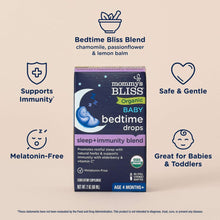 Mommy's Bliss Organic Baby Bedtime Drops, Melatonin-Free, Restful Sleep & Immunity, 2 fl oz