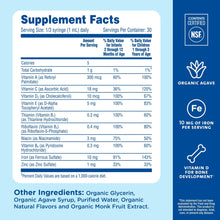 Mommy's Bliss Baby Multivitamin and Iron Dietary Supplement, Grape Flavor, 30 ml