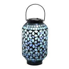 13.58" Mosaic Solar Lantern