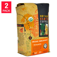 Mother Earth Organic Medium Roast Coffee 2 lb, 2-pack